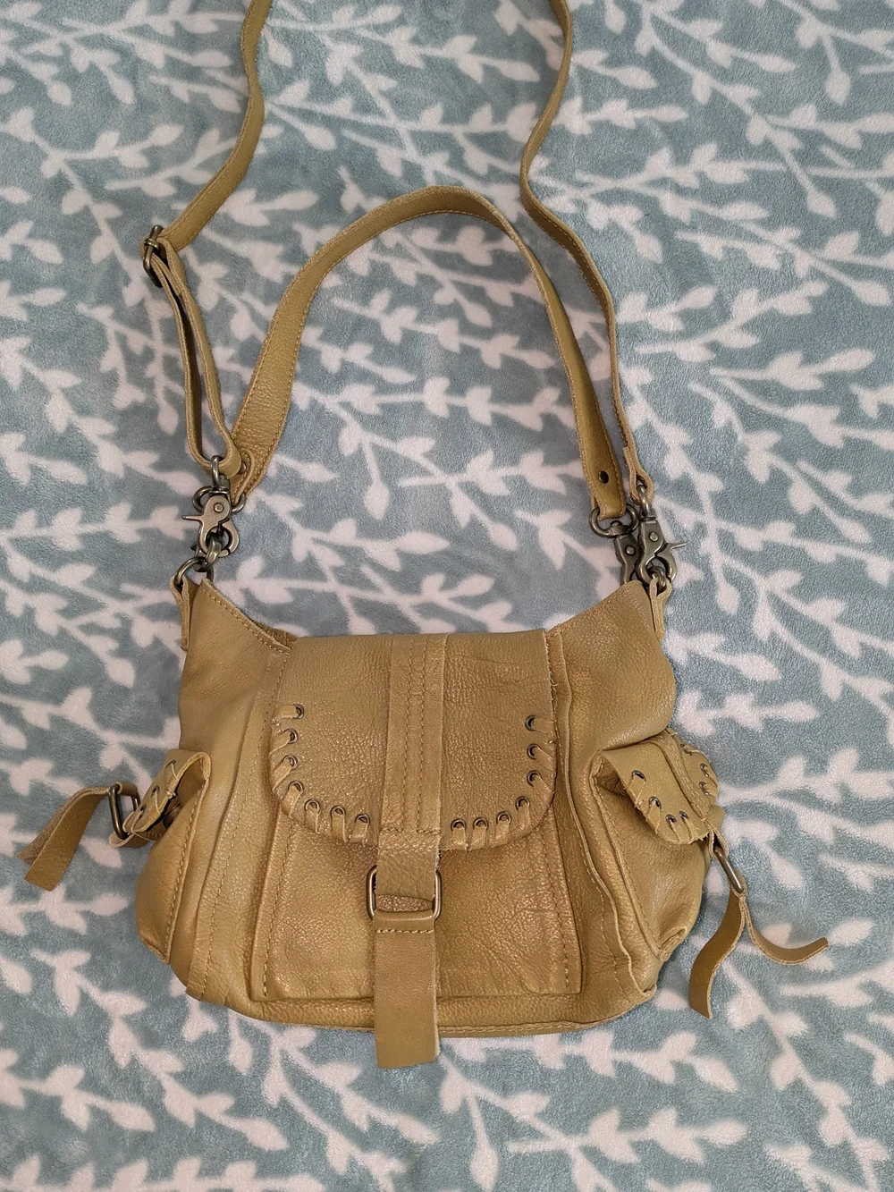 We The Free Leather Saddle Bag